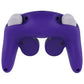 eXtremeRate Retail Purple Replacement Faceplate Backplate with Buttons for Nintendo GameCube Controller - GCNP3006