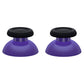 eXtremeRate Retail Purple & Black Dual-Color Replacement Thumbsticks for PS5 Controller, Custom Analog Stick Joystick Compatible with PS5, for PS4 All Model Controller - JPF637