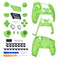 eXtremeRate Replacement Full Set Shells with Buttons Compatible with PS5 Controller BDM-030/040 - Clear Green eXtremeRate