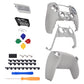 eXtremeRate Replacement Full Set Shells with Buttons Compatible with PS5 Controller BDM-010/020/030/040 - SFC SNES Classic EU eXtremeRate