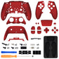 eXtremeRate Replacement Full Set Shells with Buttons Compatible with PS5 Edge Controller - Scarlet Red