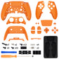 eXtremeRate Replacement Full Set Shells with Buttons Compatible with PS5 Edge Controller - Orange