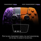 Replacement Full Set Shells with Buttons Compatible with PS5 Edge Controller - Orange eXtremeRate