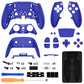 eXtremeRate Replacement Full Set Shells with Buttons Compatible with PS5 Edge Controller - Blue