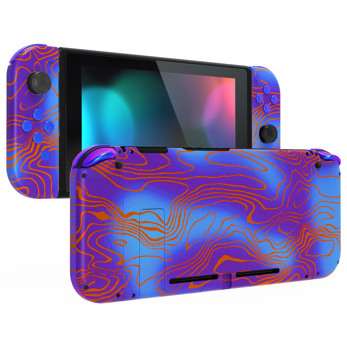 eXtremeRate Replacement Full Set Shells with Buttons for Nintendo Switch - Damascuscamo