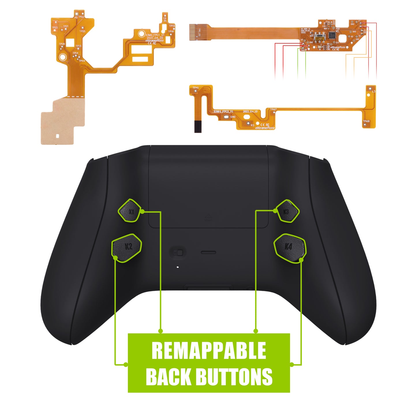 Hope Remap kit for Xbox Series X & S Controller - Black eXtremeRate
