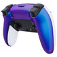 Replacement Back Housing Bottom Shell Compatible with PS5 Edge Controller - Chameleon Purple Blue eXtremeRate