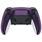 Replacement Back Housing Bottom Shell Compatible with PS5 Edge Controller - Clear Atomic Purple eXtremeRate