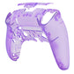 Replacement Back Housing Bottom Shell Compatible with PS5 Edge Controller - Clear Atomic Purple eXtremeRate