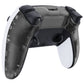 Replacement Back Housing Bottom Shell Compatible with PS5 Edge Controller - Clear Black eXtremeRate