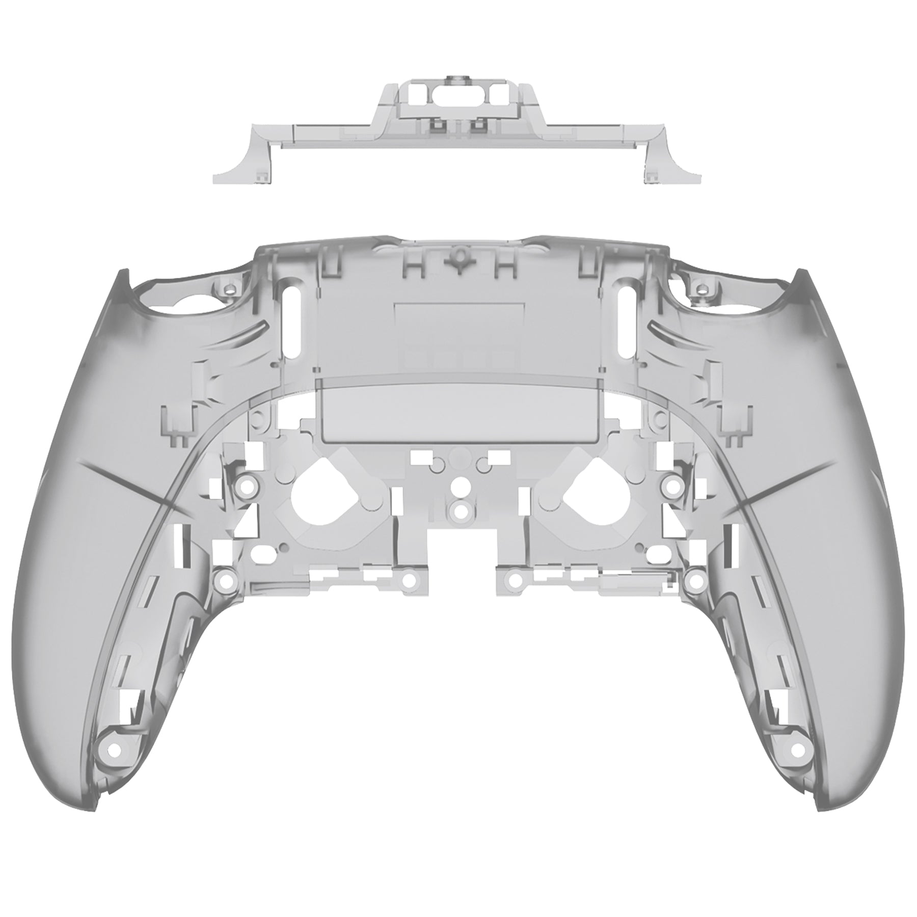 eXtremeRate Clear Black Top Bottom Decorative Trim Shell Compatible with ps5  Edge Controller DIY Replacement Front Back Clip Shell, Custom Plates Cover  Compatible with ps5 Edge Controller – eXtremeRate Retail
