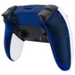 Replacement Back Housing Bottom Shell Compatible with PS5 Edge Controller - Clear Blue eXtremeRate