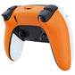 Replacement Back Housing Bottom Shell Compatible with PS5 Edge Controller - Orange eXtremeRate