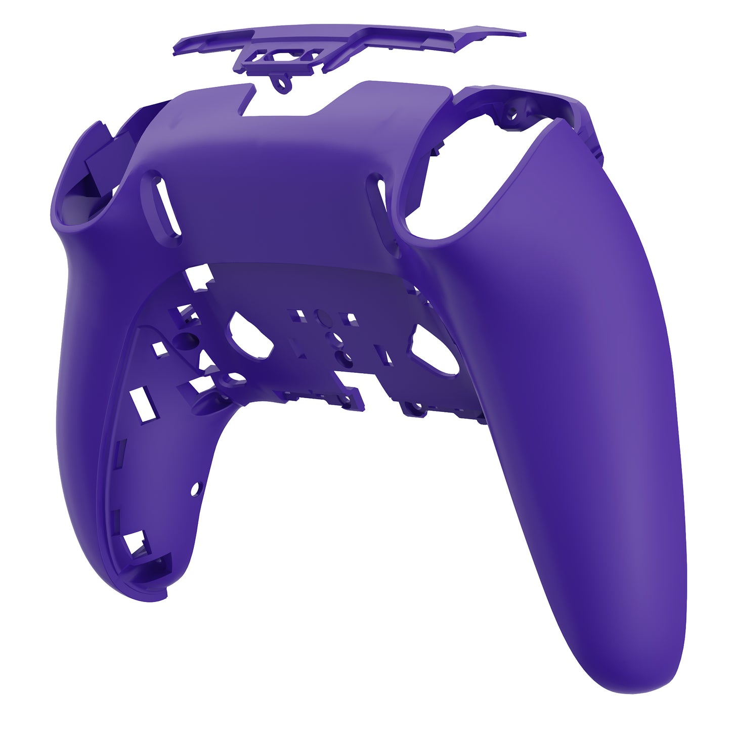 Replacement Back Housing Bottom Shell Compatible with PS5 Edge Controller - Purple eXtremeRate