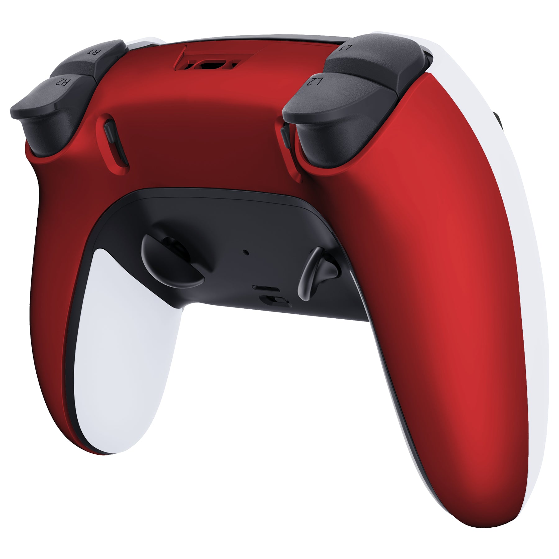 eXtremeRate Replacement Back Housing Bottom Shell Compatible with PS5 Edge  Controller - Scarlet Red