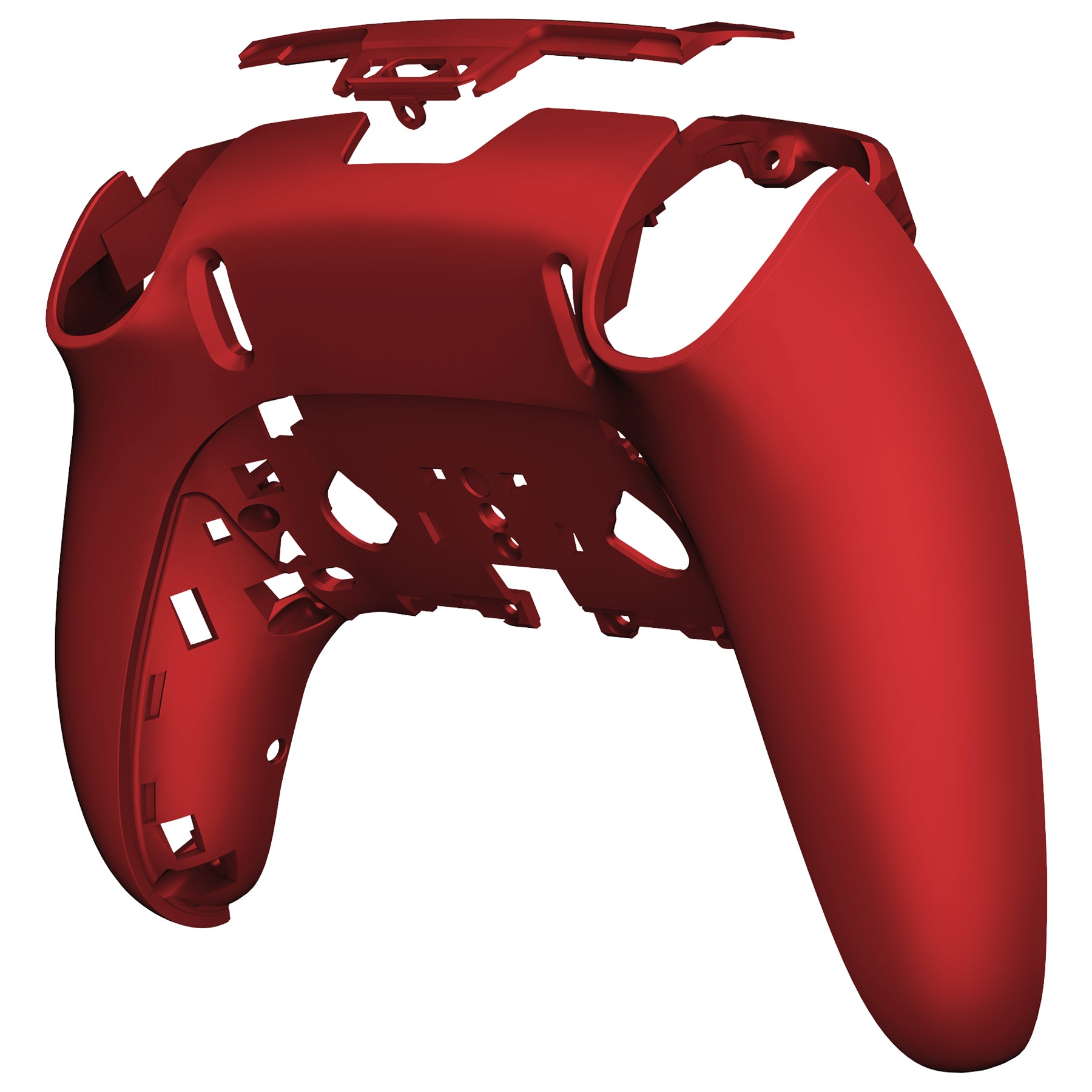 Scarlet Red Replacement Redesigned K1 K2 K3 K4 Back Buttons Housing Shell  for PS5 Controller eXtremeRate RISE4 Remap Kit - Controller & RISE4 Remap  Board NOT Included 