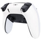 Replacement Back Housing Bottom Shell Compatible with PS5 Edge Controller - White eXtremeRate