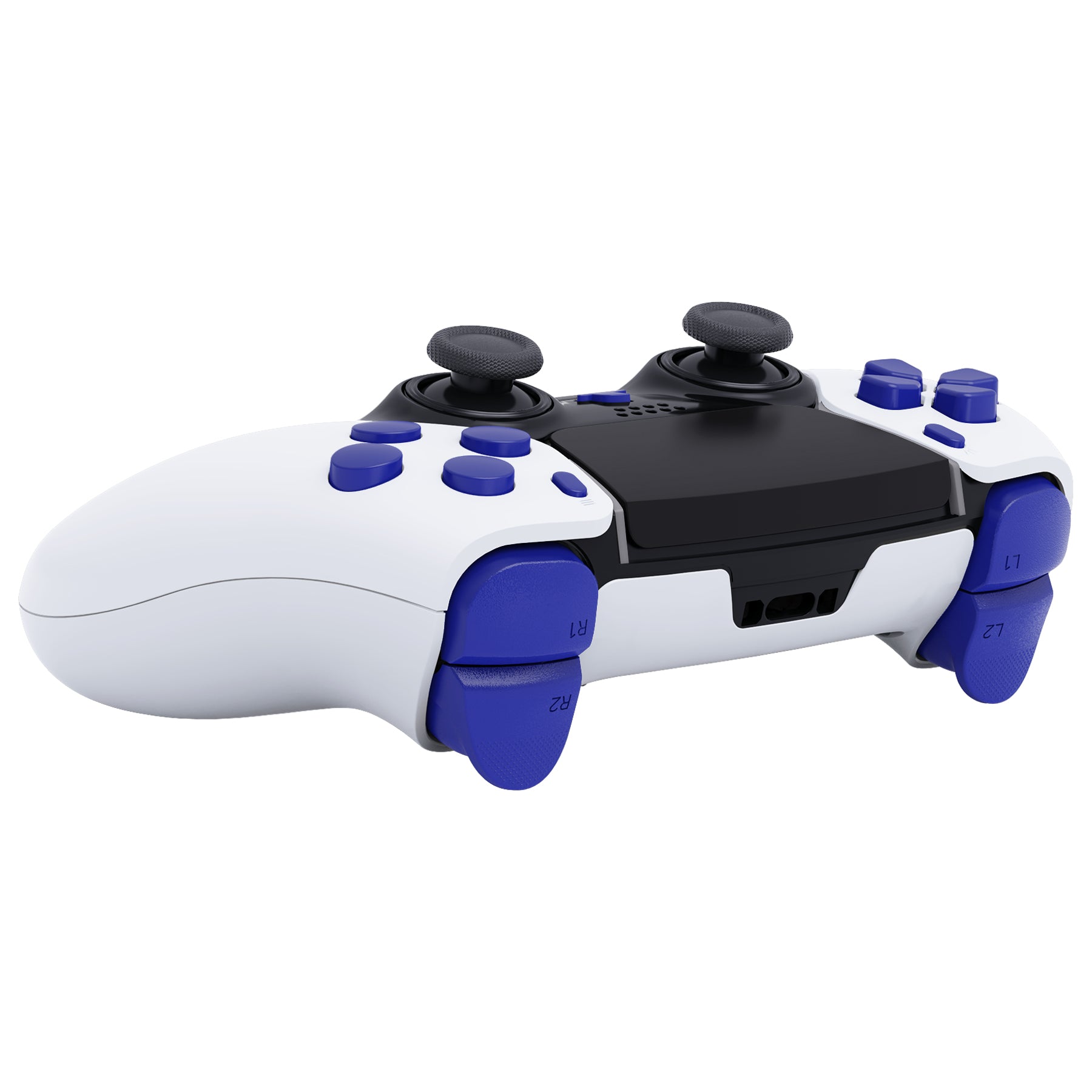 eXtremeRate Replacement D-pad R1 L1 R2 L2 Triggers Share Options Home Face  Buttons Compatible with ps5 Edge Controller, Blue Full Set Buttons  Compatible with ps5 Edge Controller - WITHOUT Controlle – eXtremeRate