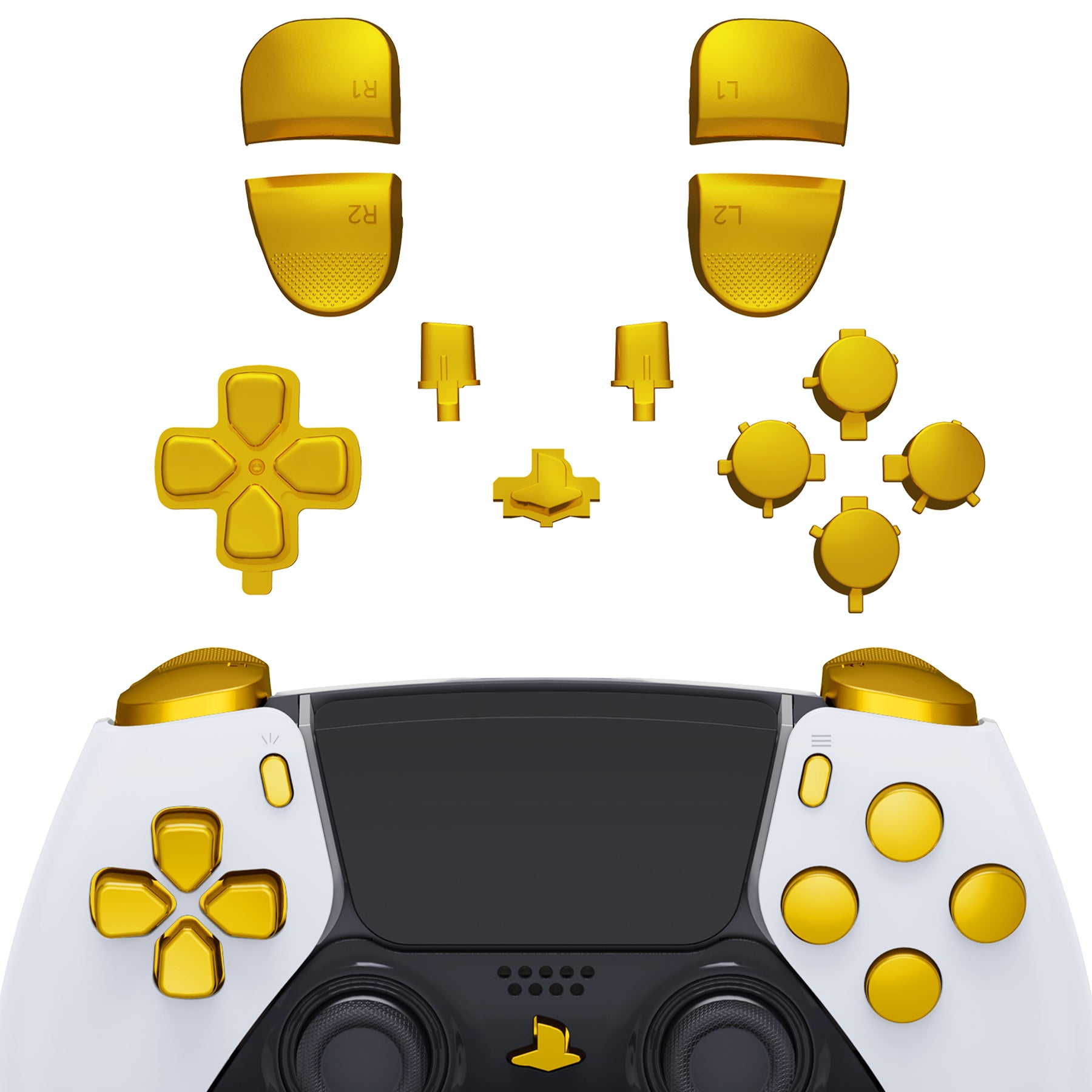 Replacement Full Set Buttons for PS5 Edge Controller – eXtremeRate Retail