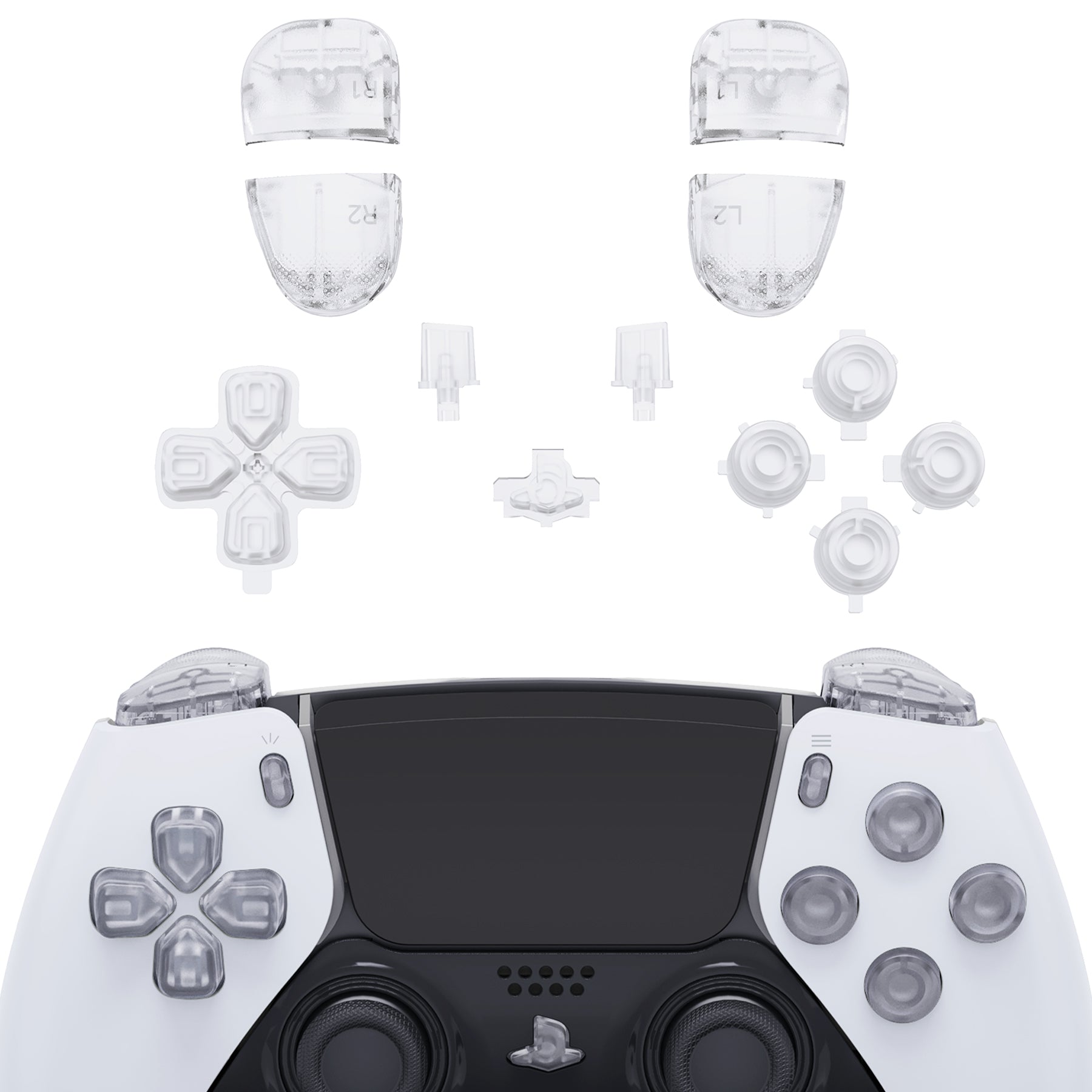 Replacement Full Set Buttons for PS5 Edge Controller – eXtremeRate Retail