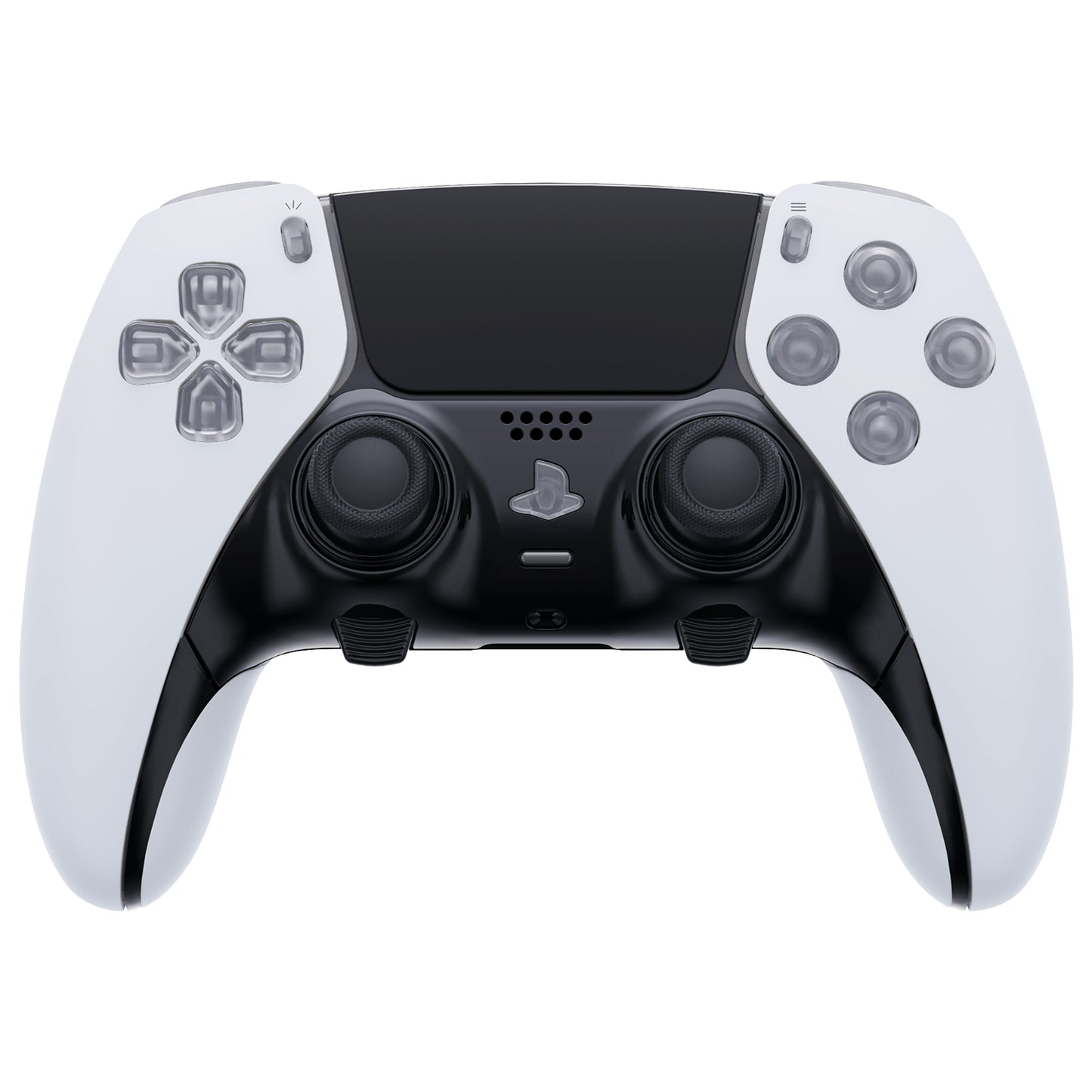 Replacement Full Set Buttons Compatible with PS5 Edge Controller - Clear eXtremeRate