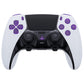 Replacement Full Set Buttons Compatible with PS5 Edge Controller - Clear Atomic Purple eXtremeRate