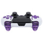 Replacement Full Set Buttons Compatible with PS5 Edge Controller - Clear Atomic Purple eXtremeRate