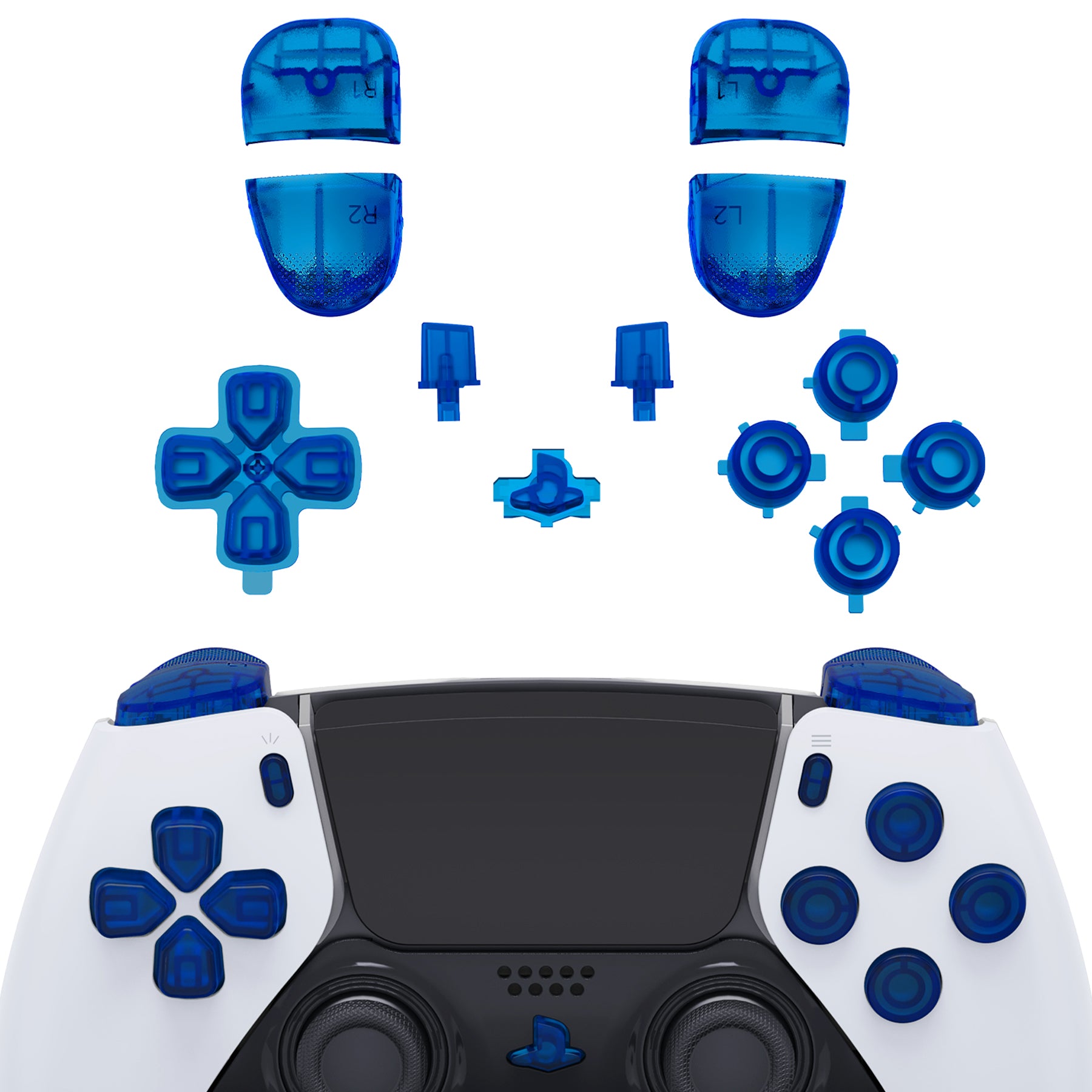 Replacement Full Set Buttons for PS5 Edge Controller – eXtremeRate Retail