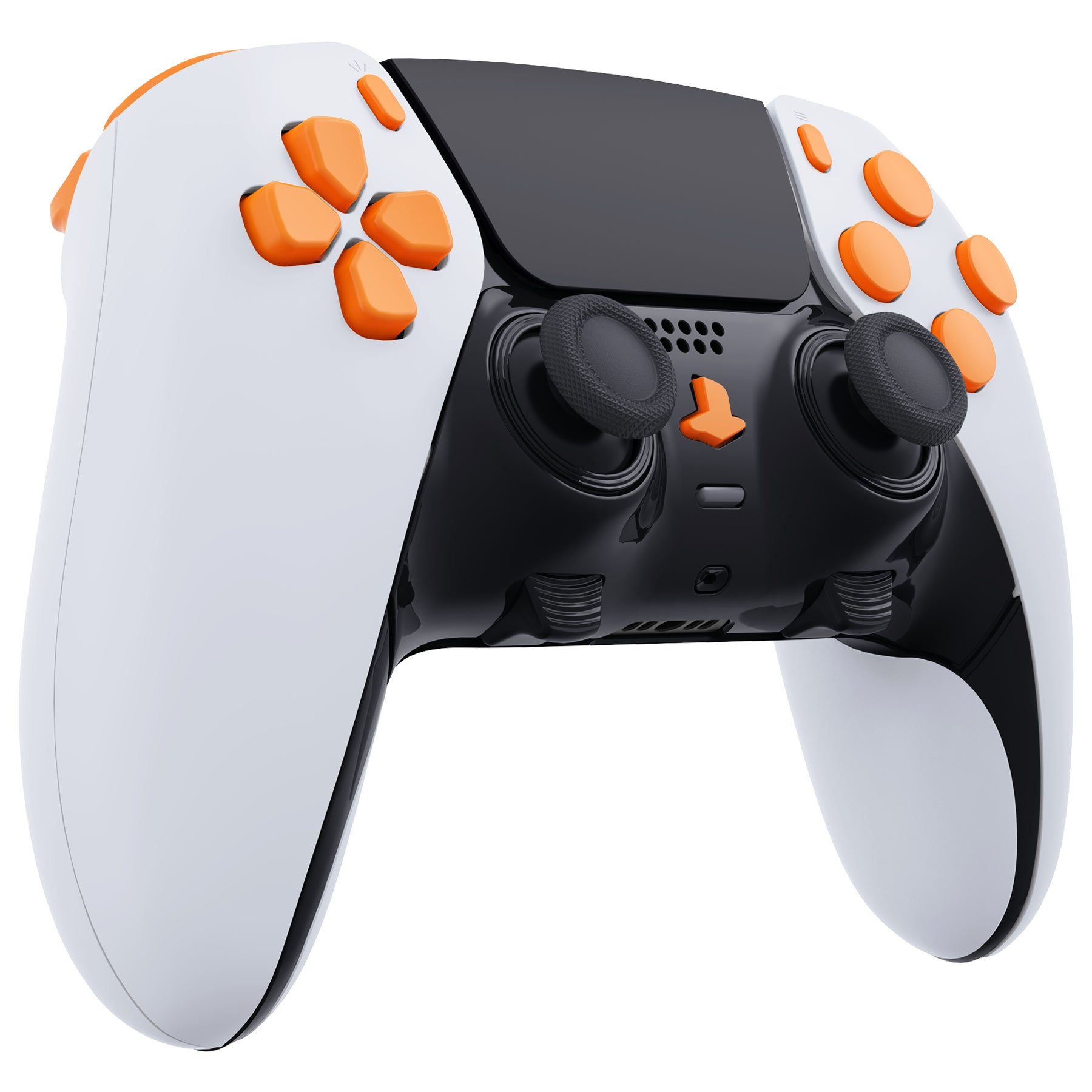 Replacement Full Set Buttons Compatible with PS5 Edge Controller - Orange eXtremeRate