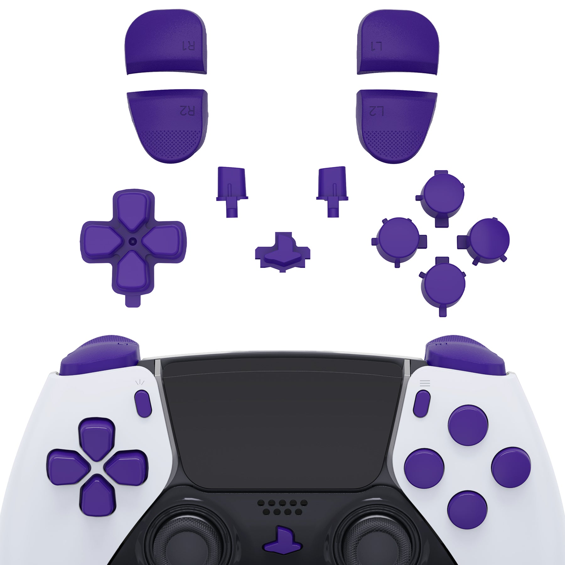 Replacement Full Set Buttons for PS5 Edge Controller – eXtremeRate Retail