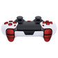 Replacement Full Set Buttons Compatible with PS5 Edge Controller - Scarlet Red eXtremeRate