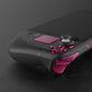 Replacement Full Set Buttons for Steam Deck Console - Clear Candy Pink eXtremeRate
