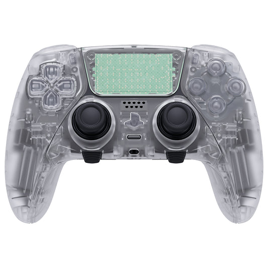 Replacement Full Set Shells with Buttons Compatible with PS5 Edge Controller - Clear eXtremeRate