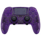 Replacement Full Set Shells with Buttons Compatible with PS5 Edge Controller - Clear Atomic Purple eXtremeRate