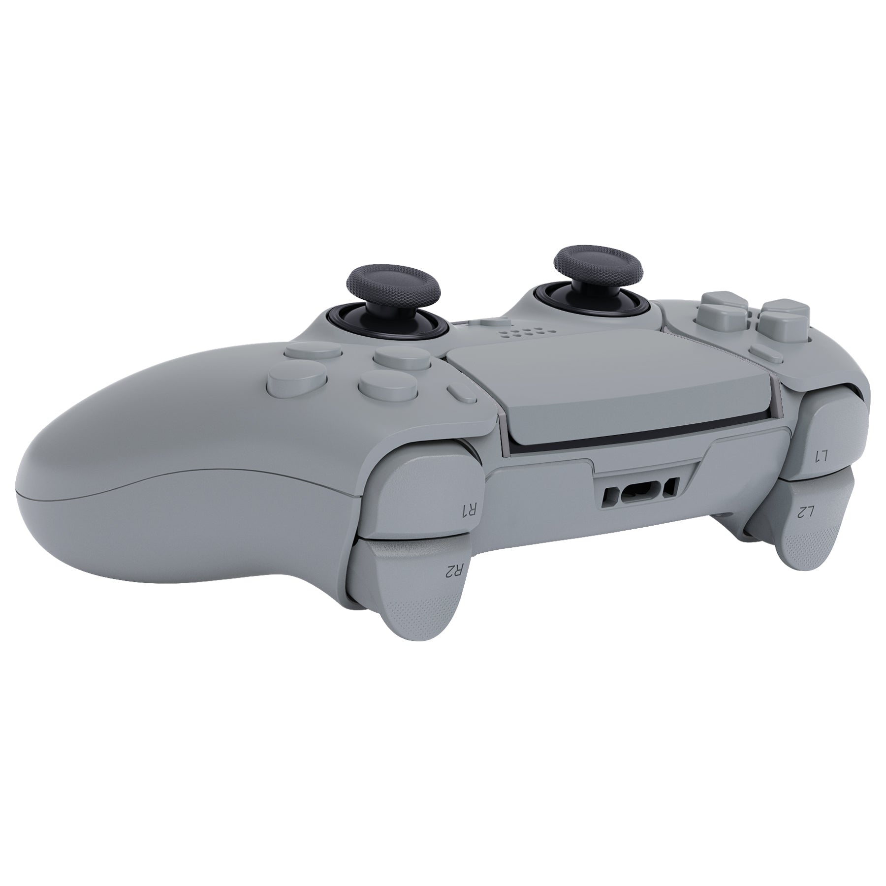 eXtremeRate New Hope Gray Full Set Housing Shell with Buttons Touchpad Cover  Compatible with ps5 Edge Controller, Custom Replacement Decorative Trim  Shell Front Back Plates Compatible with ps5 Edge Controller – eXtremeRate