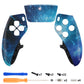 Replacement Left Right Front Housing Shell with Touchpad Compatible with PS5 Edge Controller - Blue Nebula eXtremeRate