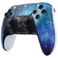 Replacement Left Right Front Housing Shell with Touchpad Compatible with PS5 Edge Controller - Blue Nebula eXtremeRate