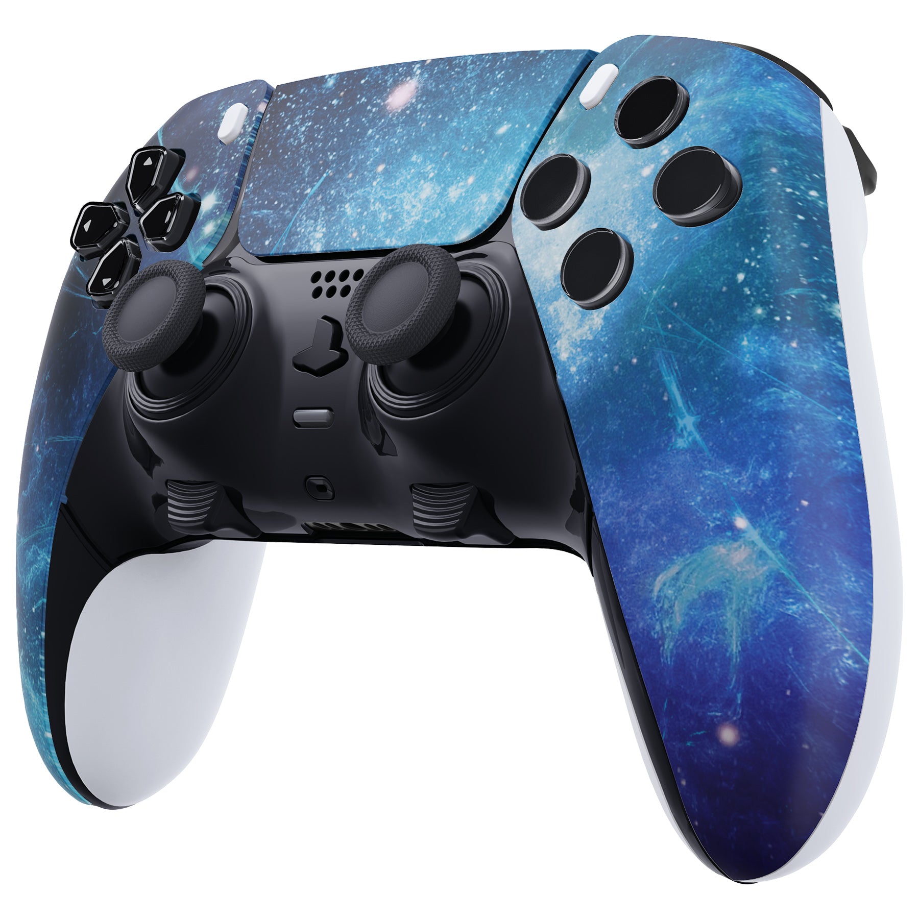 Custom Blue Galaxy PS5 Controller