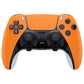 Replacement Left Right Front Housing Shell with Touchpad Compatible with PS5 Edge Controller - Orange eXtremeRate