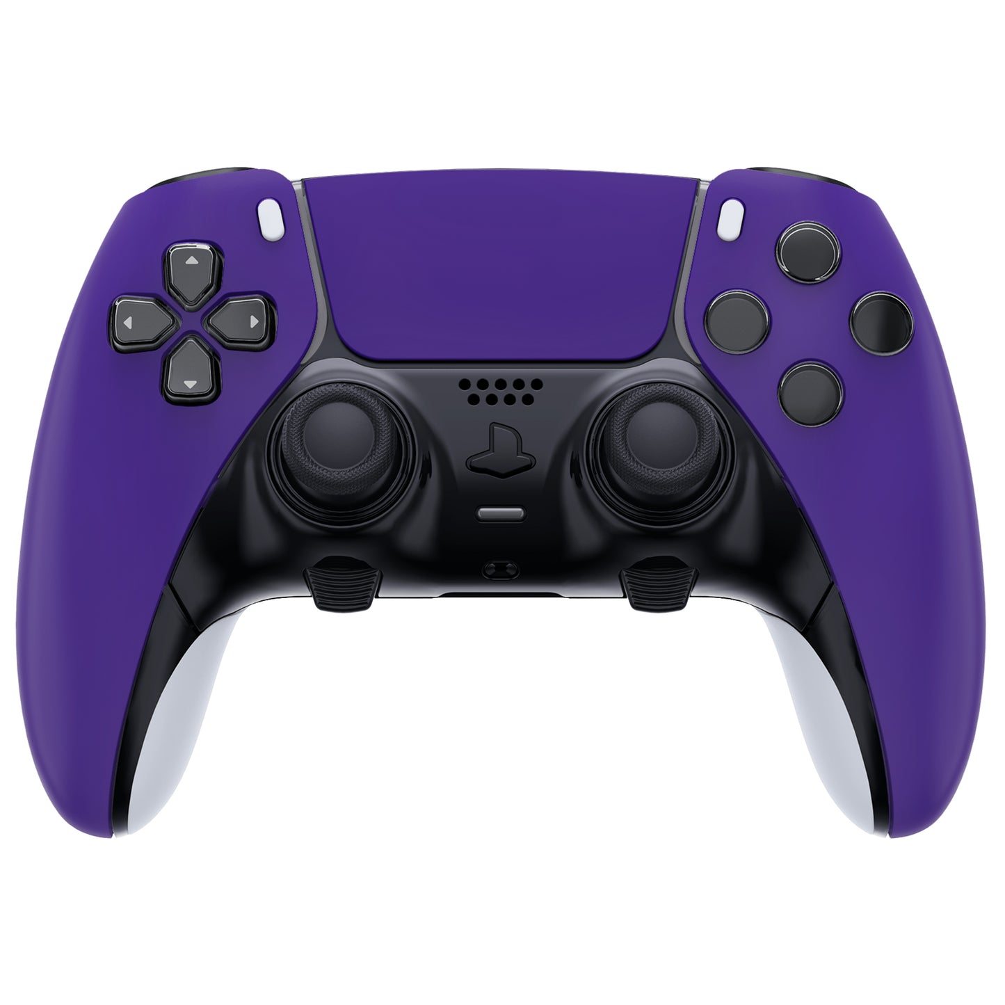 Replacement Left Right Front Housing Shell with Touchpad Compatible with PS5 Edge Controller - Purple eXtremeRate