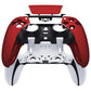 Replacement Left Right Front Housing Shell with Touchpad Compatible with PS5 Edge Controller - Scarlet Red eXtremeRate