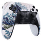 Replacement Left Right Front Housing Shell with Touchpad Compatible with PS5 Edge Controller - The Great Wave eXtremeRate