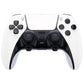 Replacement Left Right Front Housing Shell with Touchpad Compatible with PS5 Edge Controller - White eXtremeRate