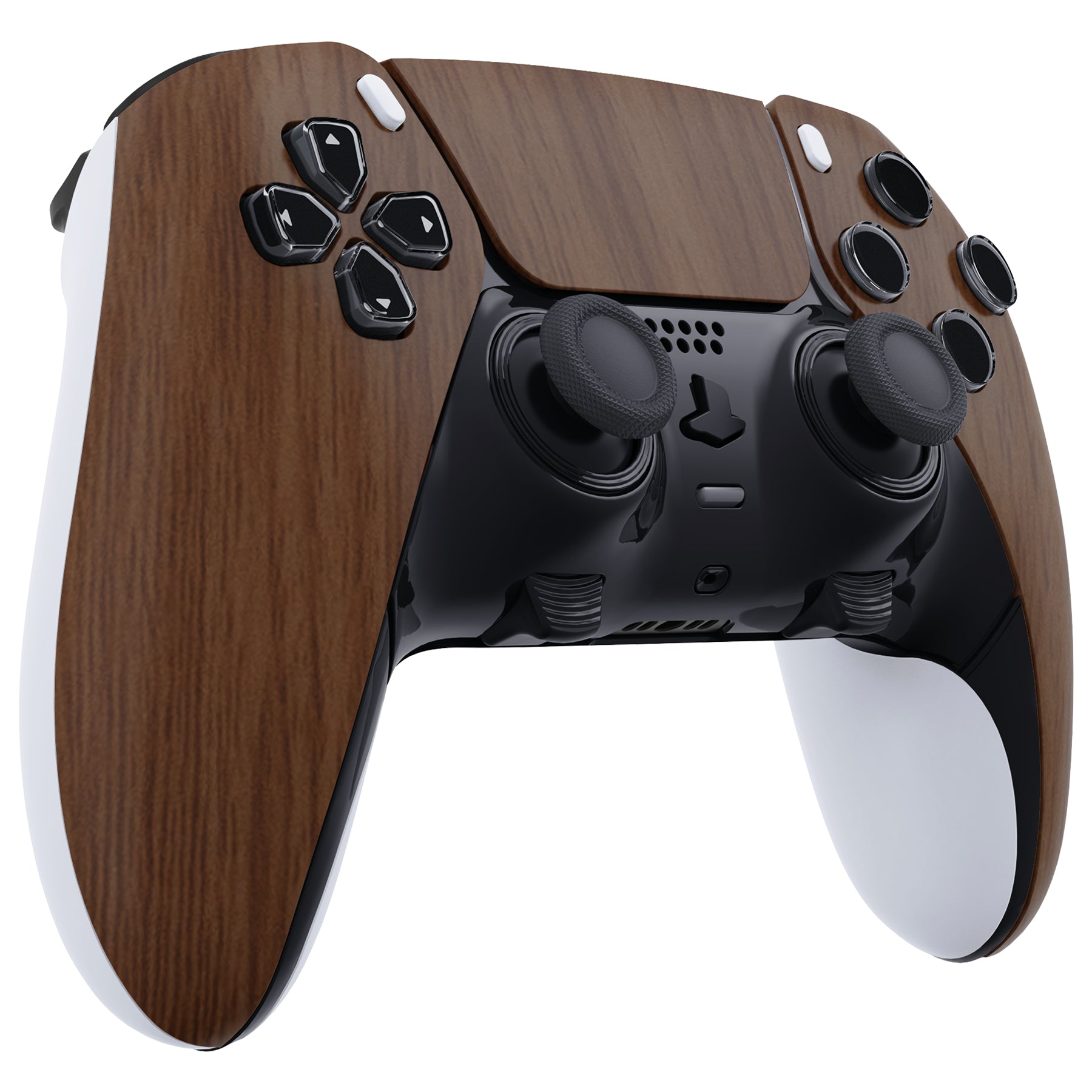 eXtremeRate Wood Grain Full Set Housing Shell with Buttons Touchpad Cover  Compatible with ps5 Edge Controller, Custom Replacement Decorative Trim  Shell Front Back Plates Compatible with ps5 Edge Controller – eXtremeRate  Retail