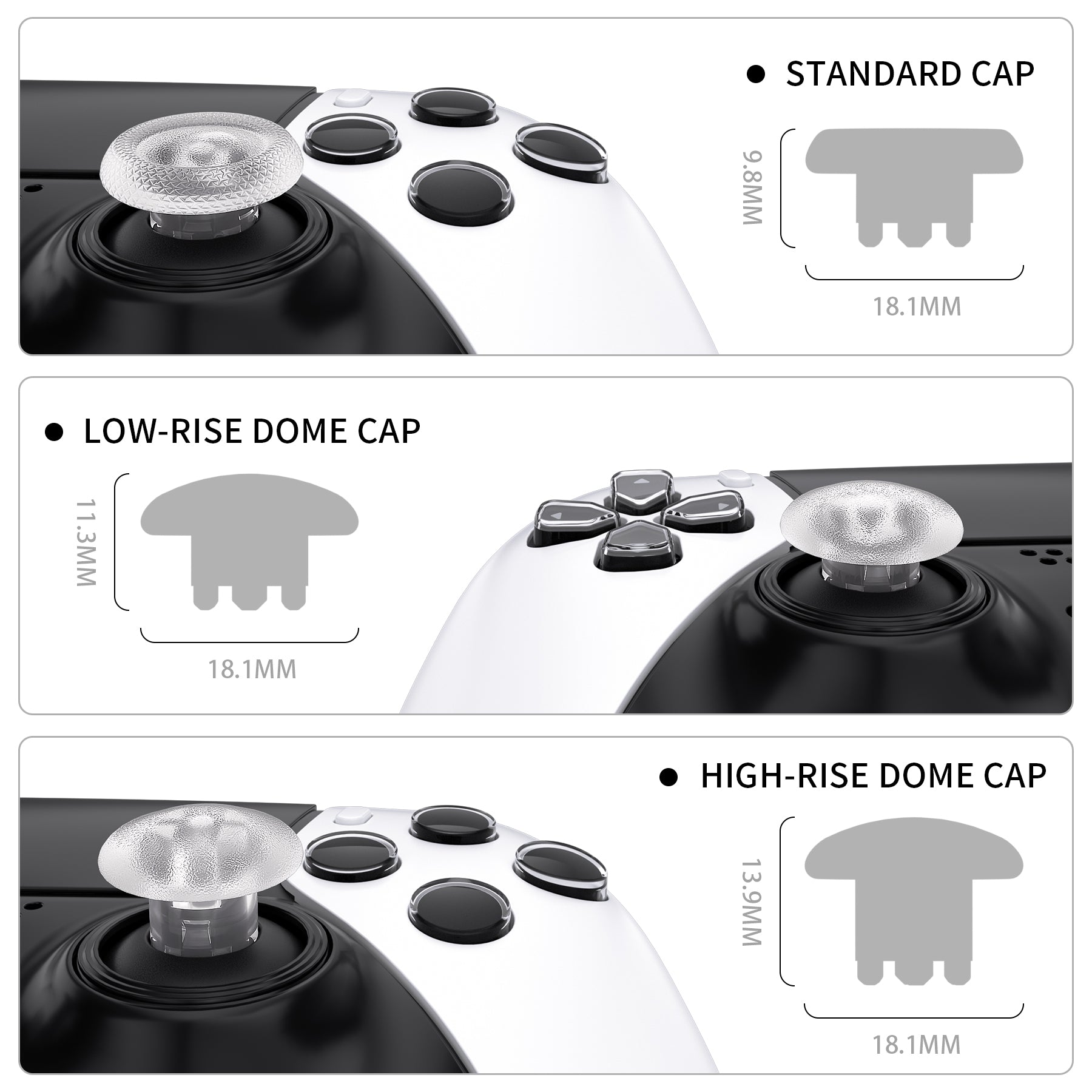 Nintendo switch deals thumbstick cap replacement