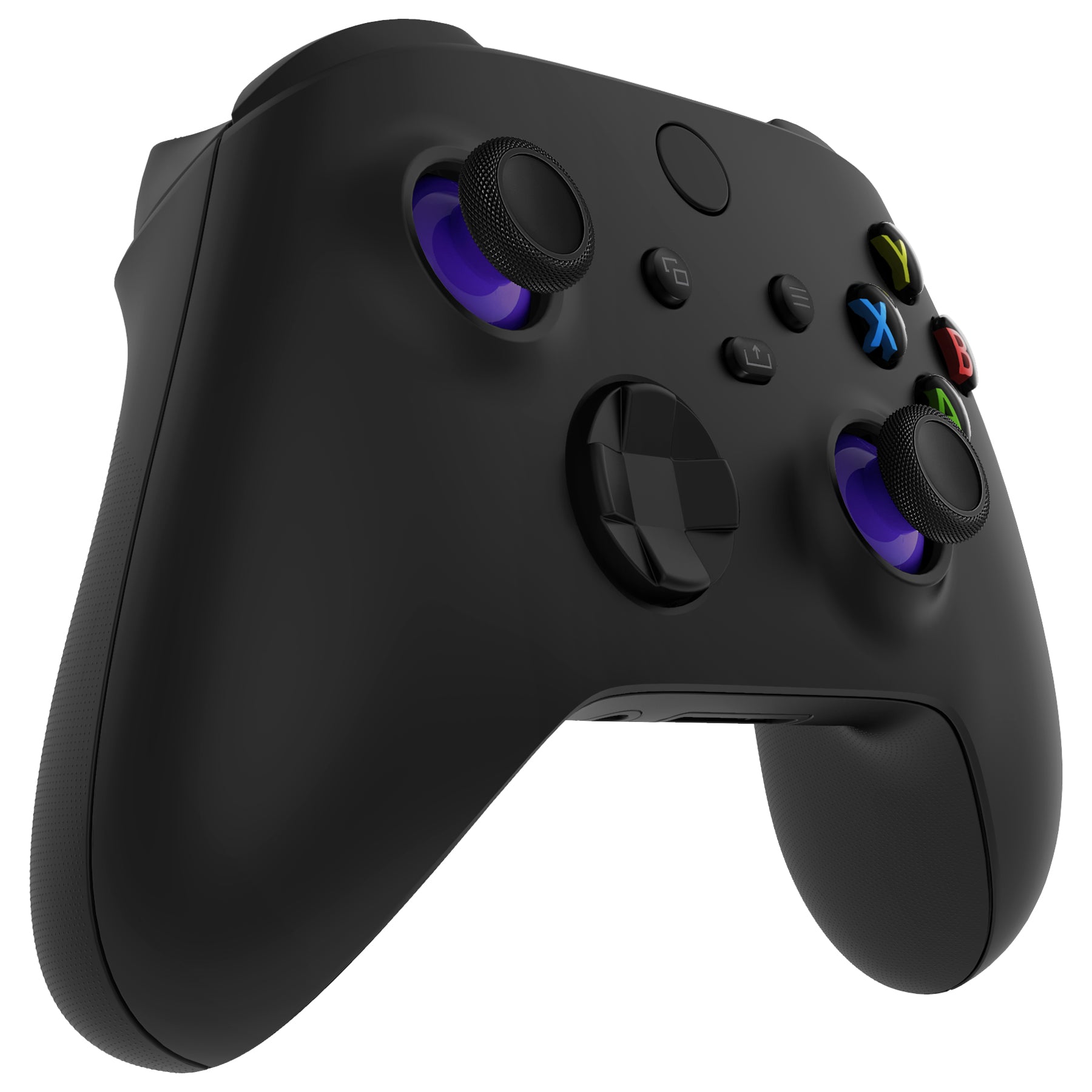 Replacement Thumbsticks for Xbox Series X/S Controller &  Xbox One X/S Controller & Xbox One Standard Controller & Xbox One Elite Controller - Purple & Black eXtremeRate
