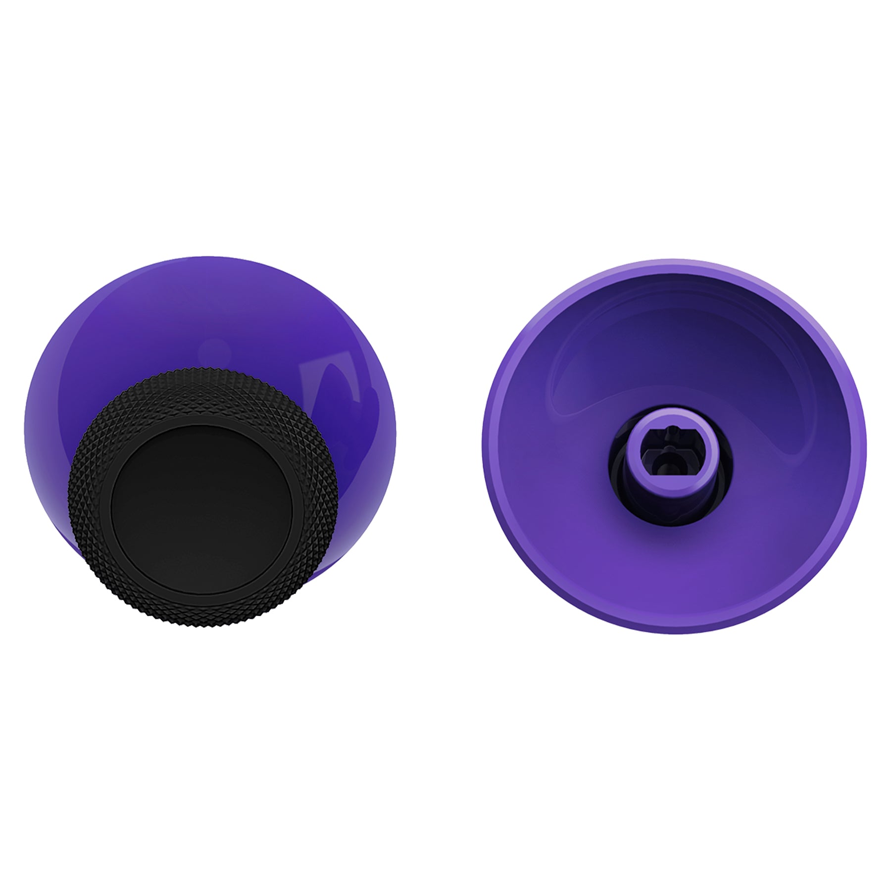 Replacement Thumbsticks for Xbox Series X/S Controller &  Xbox One X/S Controller & Xbox One Standard Controller & Xbox One Elite Controller - Purple & Black eXtremeRate