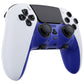 Replacement Top Bottom Decorative Trim Shell Compatible with PS5 Edge Controller - Blue eXtremeRate