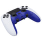 Replacement Top Bottom Decorative Trim Shell Compatible with PS5 Edge Controller - Blue eXtremeRate