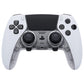 Replacement Top Bottom Decorative Trim Shell Compatible with PS5 Edge Controller - Clear eXtremeRate